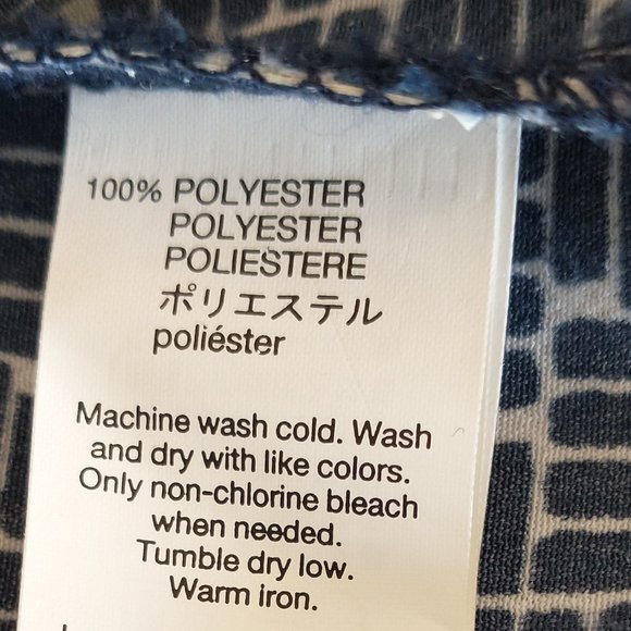 Gap sleeveless flowy patterned women's shirt size XS - Picture 8 of 8